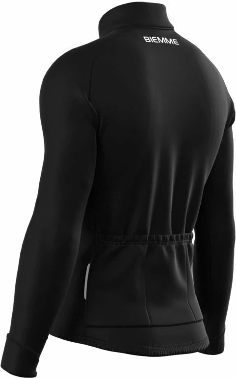 Maicë me mëngë të gjata për çiklizëm Biemme, e zezë dhe gri