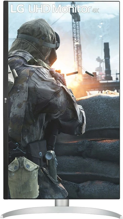 Monitor LG 27BP55U-B 27 inç 4K Ultra HD LED, Pearl Silver