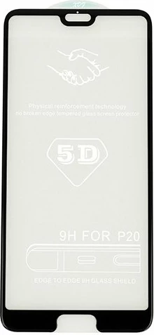 Xham mbrojtës 5D Premium për iPhone 6/6S, full glue, full screen, 9H, i zi