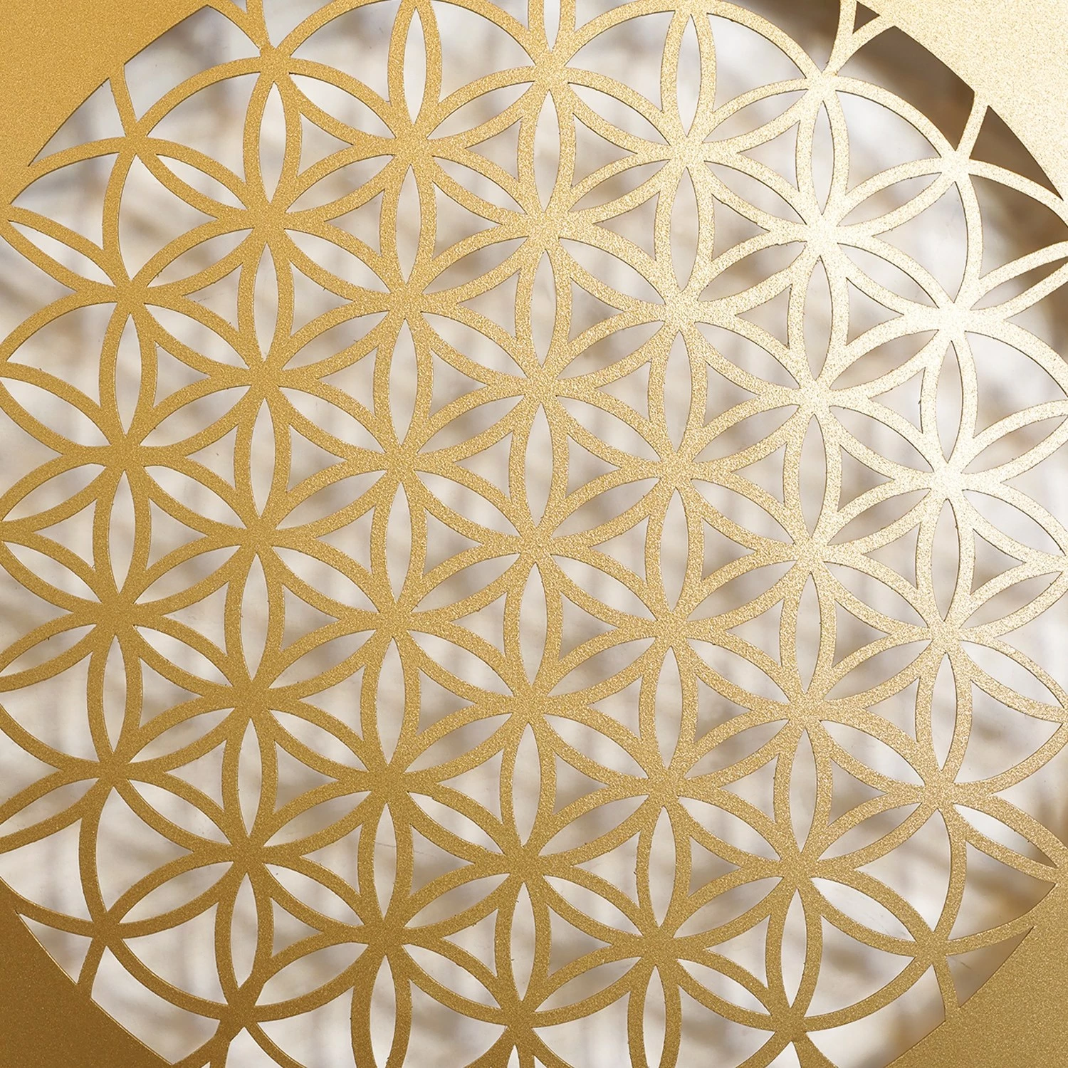 Aksesor dekorativ metalik për mur Wallity, ngjyrë ari, APT757MAA