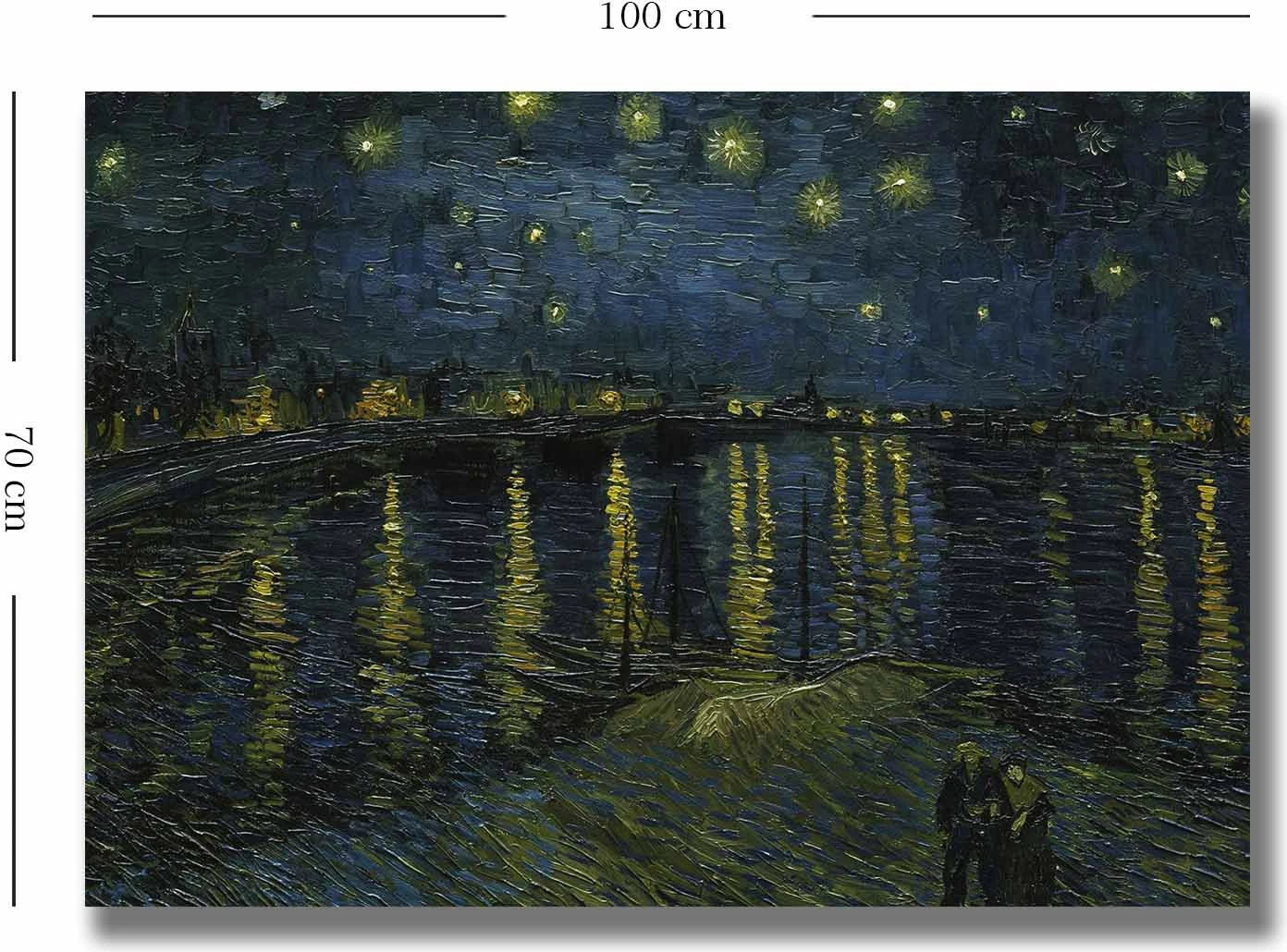 Pikturë dekorative në kanavacë, Van Gogh, 70100VANGOGH026, 70x100cm