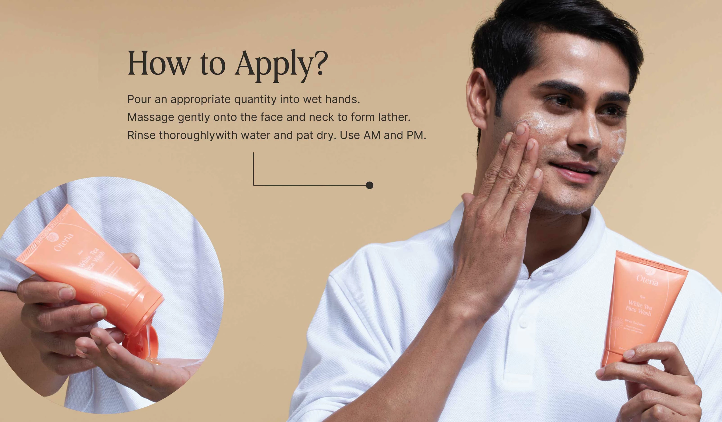 Pastrues për Fytyrë White Tea Face Wash