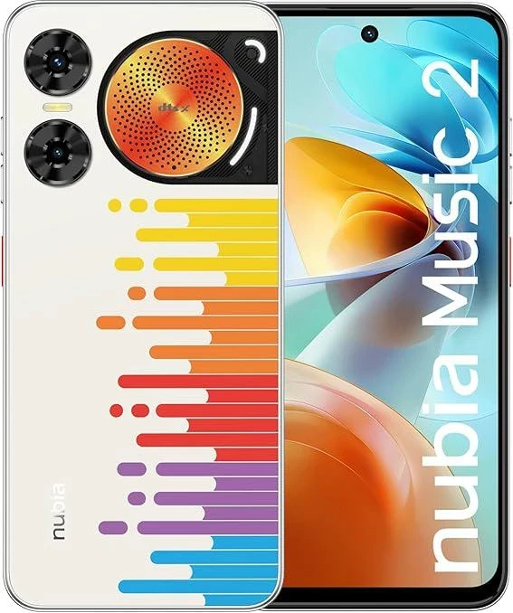 Celular ZTE Nubia Music 2 4GB 128GB Melody Wave White