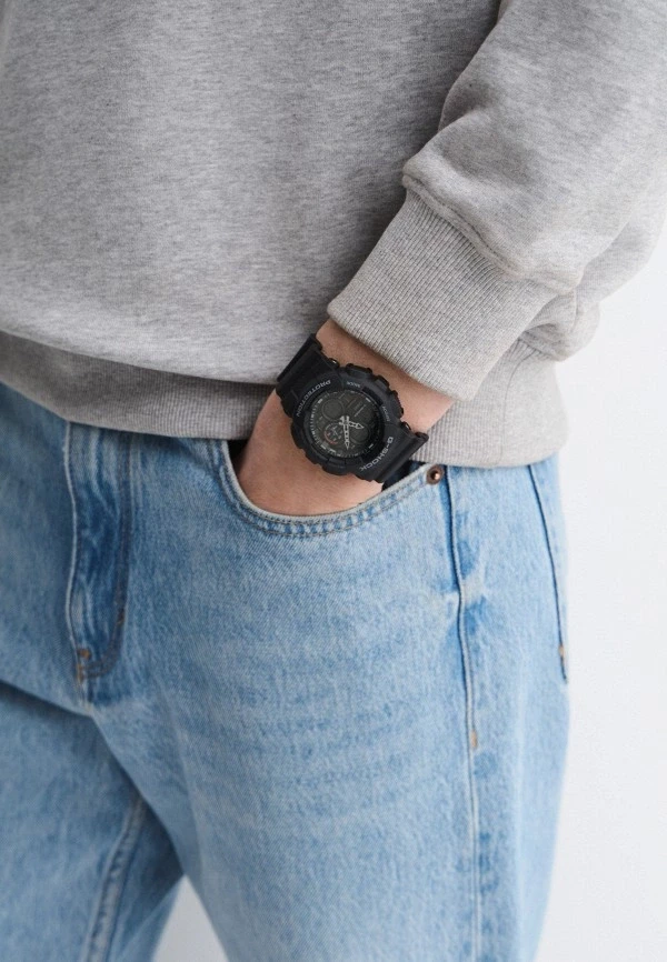 Orë dore G-SHOCK GA-140-1A1,  e zezë