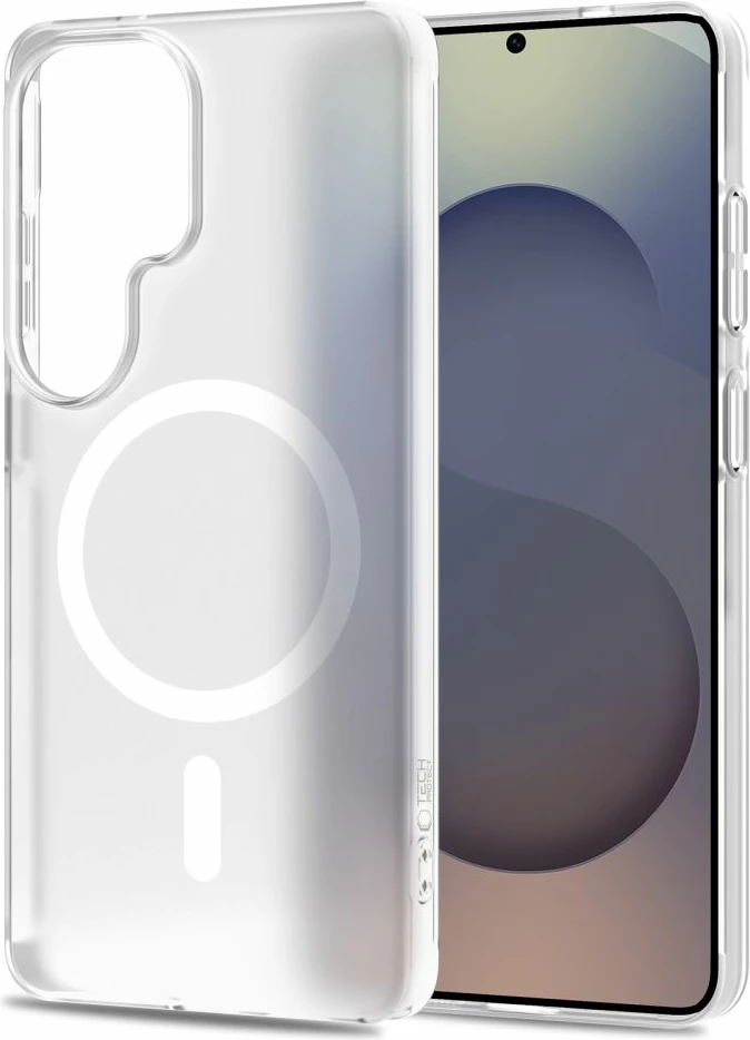 Mbështjellës Tech-Protect MagSlim MagSafe për Samsung Galaxy S26 Ultra, ultra i hollë PC, transparent mat, 1 copë