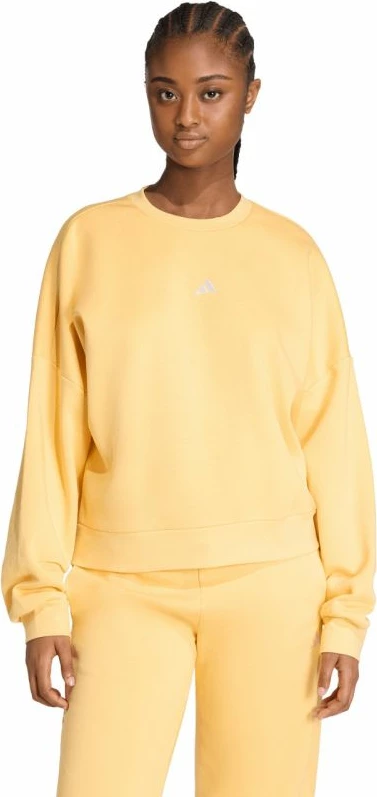 Duks femra adidas Essentials Small Logo Feelcozy KC5278, e verdhë