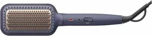 Furçë drejtuese flokësh Philips BHH885/00, ionizuese, veshje qeramike, 200°C, blu