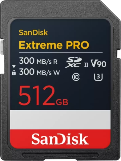 Kartelë memorje SDXC SanDisk Extreme PRO SDSDXDM-512G-GN4IN 512GB UHS-II V90