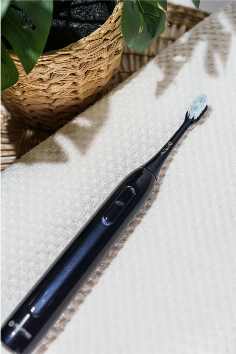 Furçë dhëmbësh sonike Oromed Gold-Smile, 5 mënyra pastrimi, IPX7, ngjyrë granat