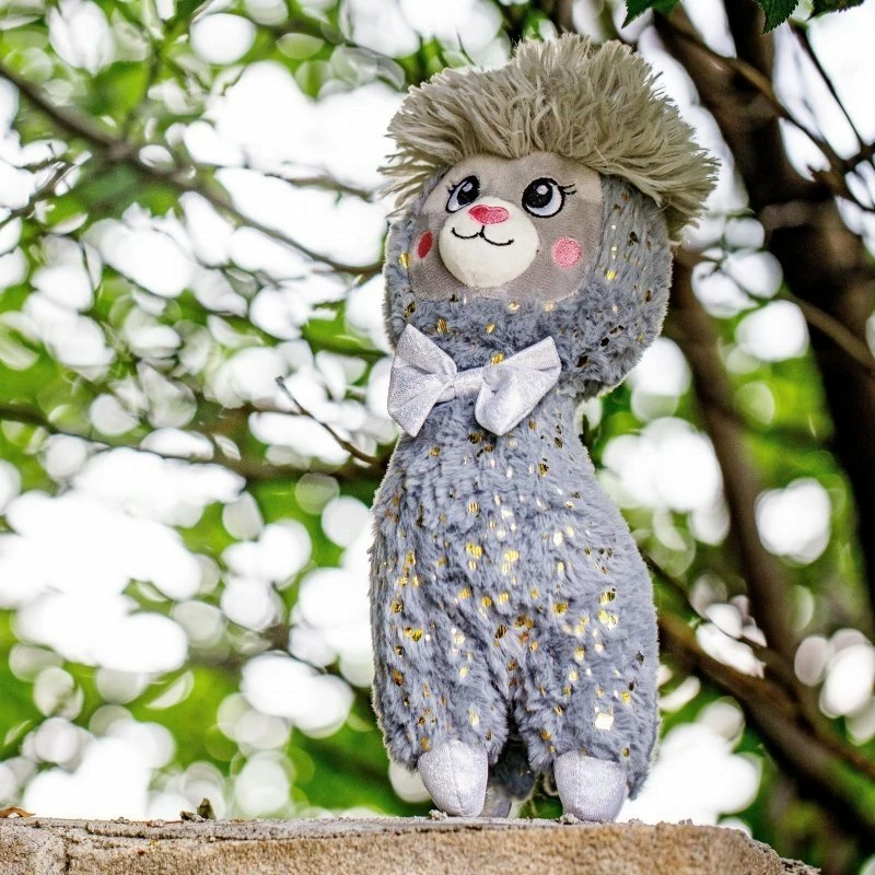 Lodër pelushi alpaka InnoGio InnoGIO Alpaca 30 cm, gri