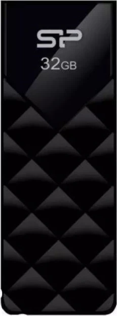 USB Flash Drive Silicon Power Ultima U03, 32GB, Lloji A, e zezë