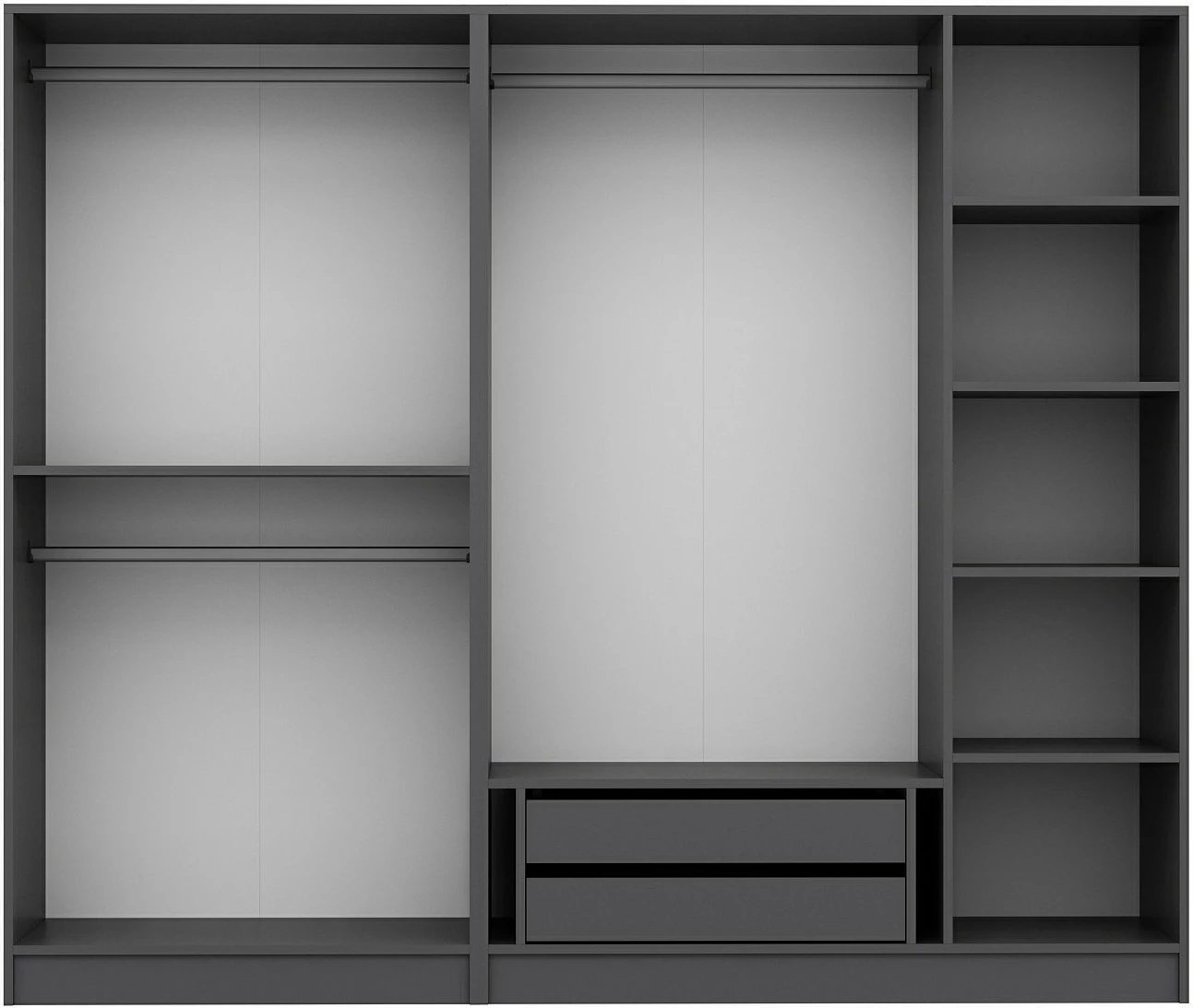 Dollap garderobe Fume, Skye Decor, Kale Plus - 7803