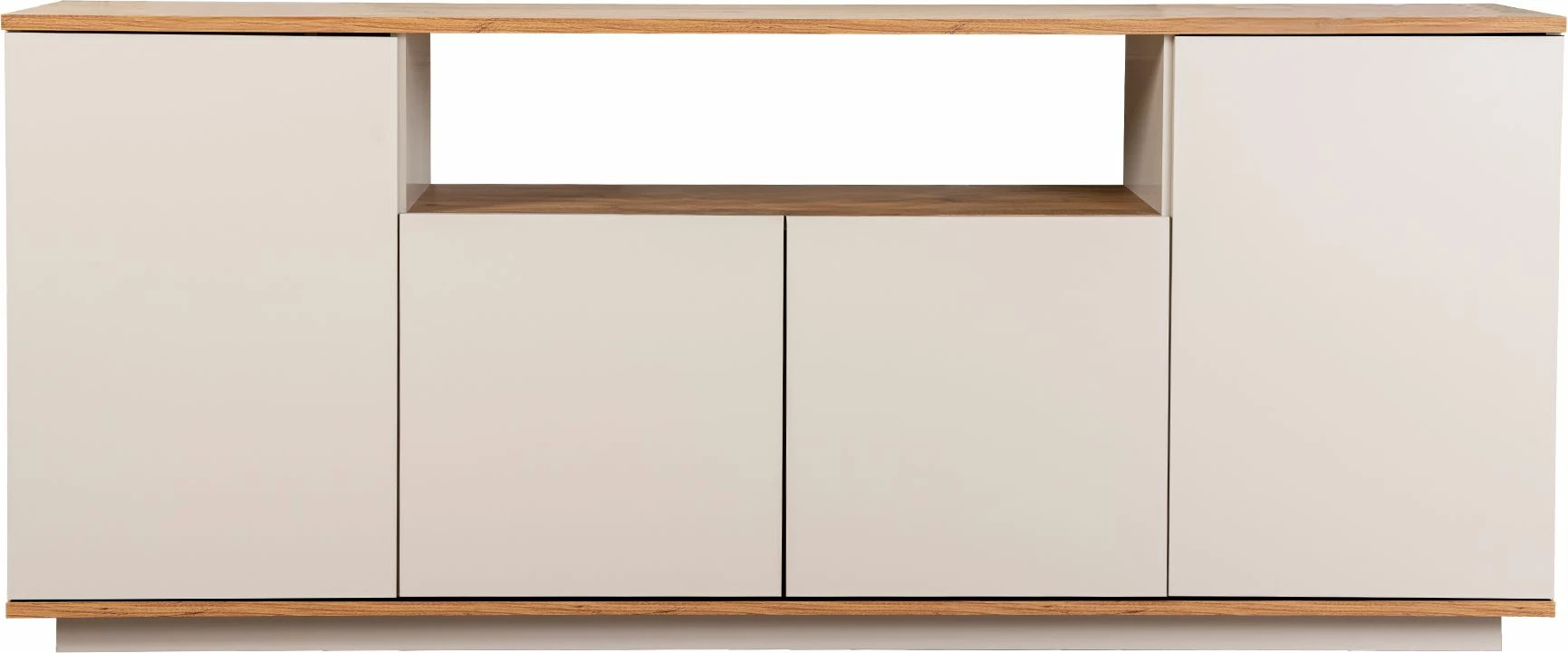 Konsol Skye Decor, Arista, ngjyrë cashmere dhe Atlantic Pine
