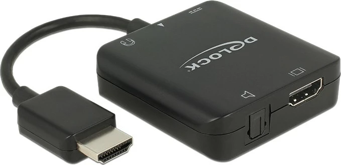Adapter HDMI audio DeLOCK 62784, Micro-USB B, S/PDIF, 3840x2160, e zi