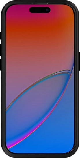 Mbështjellës silikon 4smarts Cupertino për iPhone 17, i zi