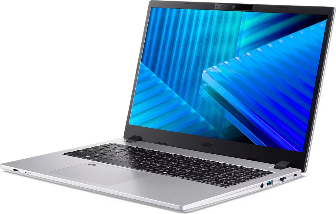 Laptop Acer TravelMate P2 TMP215-75-G2-TCO-523G, Core Ultra 5 125H, 16GB RAM, 512GB SSD, 15.6" FHD, Windows 11 Pro, Pure Silver