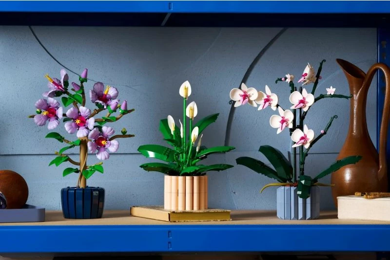 Set LEGO Botanical për të rritur, Spathiphyllum në vazo