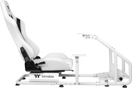 Simulator kokpiti Thermaltake GR300, kornizë çeliku, i bardhë