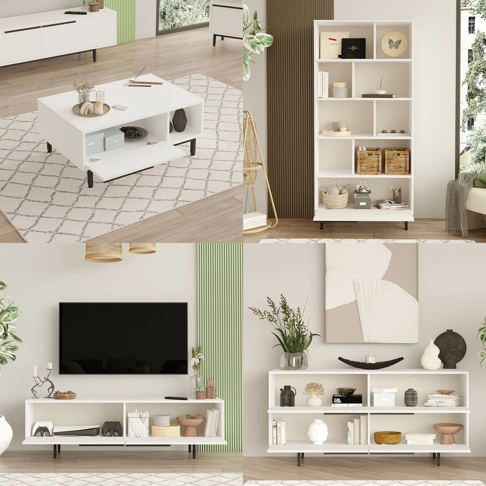 Set mobiljesh për dhomë dite Skye Decor, ON21-W