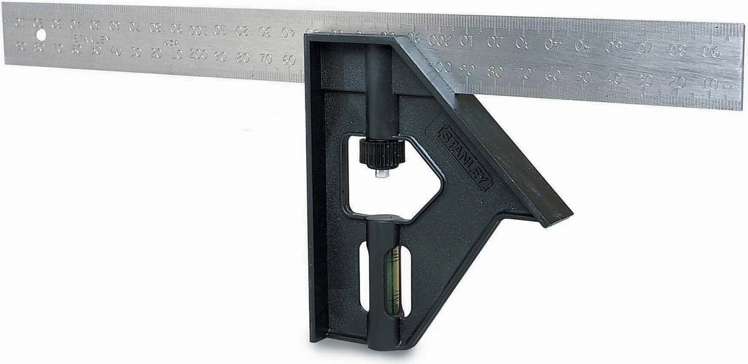 Këndore universale Stanley 2-46-017 300 mm, e zezë