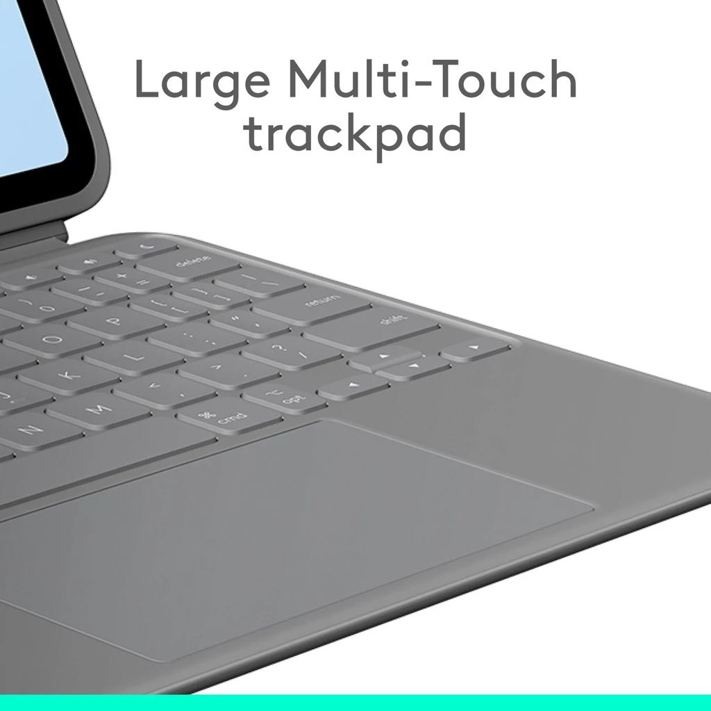 Logitech Combo Touch iPad Air 11-inch (M2) - Grey - US INT'L
