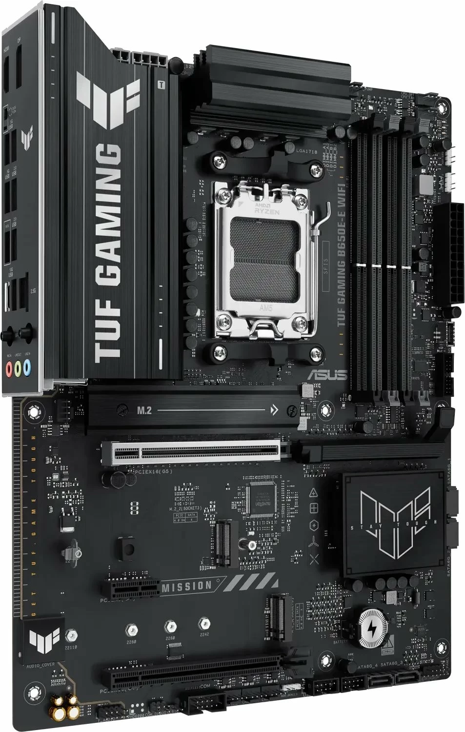 Pllakë amë Asus TUF Gaming B650E-E WIFI, ATX, Socket AM5, DDR5, Wi‑Fi 6E