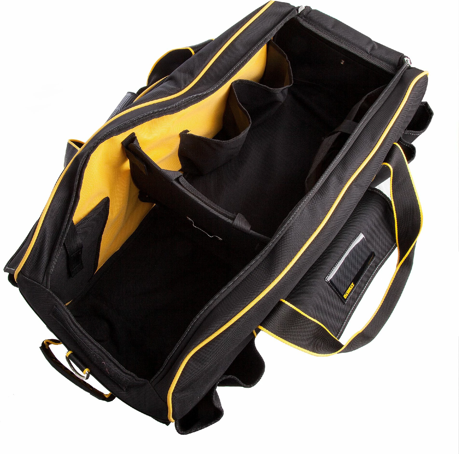 Çantë veglash Dewalt DWST1-79210, me rrota 60 x 31 x 30.5 cm, 13 xhepa, zi/verdhë