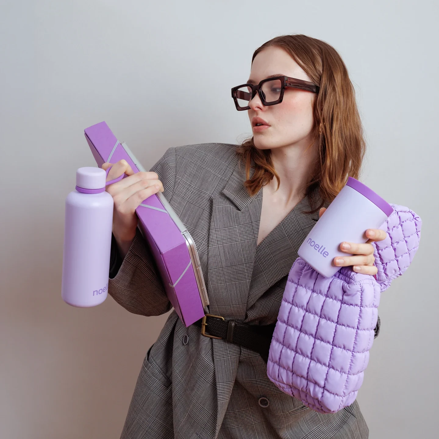Cloud Water Bottle Purple, 500 ml