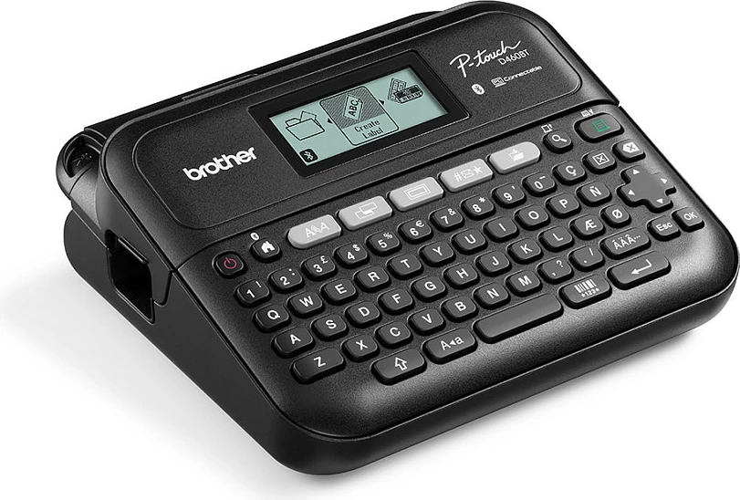 Printer etiketash Brother P-touch PT-D460BTVP, Bluetooth 5.0/USB, shirit TZe deri 18mm, QWERTY