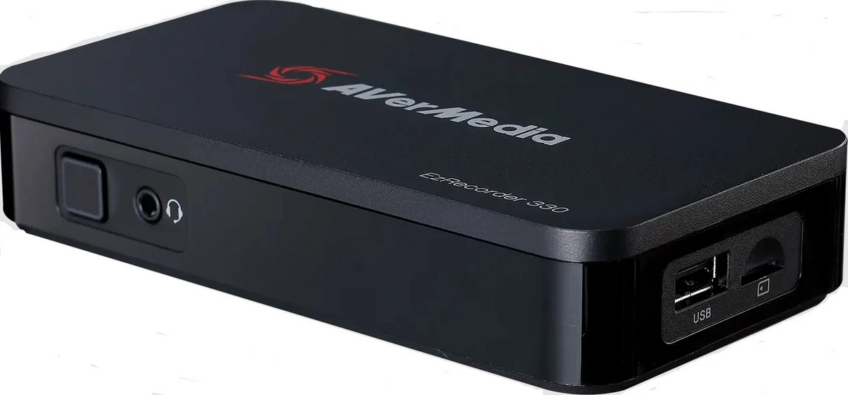Kartë kapëse AVerMedia EZRecorder 330 ER330, e jashtme, e zezë