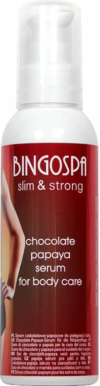 Serum për trup për femra BingoSpa Slim & Strong chocolate-papaya, 135g