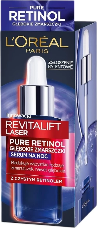 Serum nate kundër rrudhave L'Oreal Paris Revitalift Laser Pure Retinol, 30ml për femra