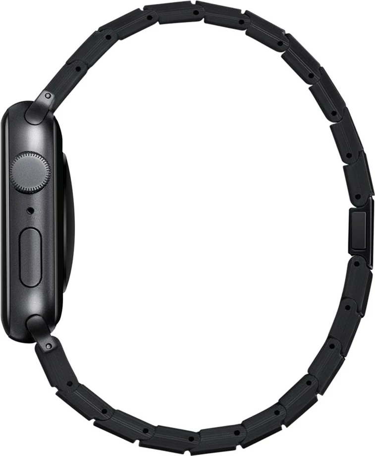 Rrip Smartwatch Pitaka Carbon Fiber 22 mm, me kapëse magnetike, i zi, me 2 lidhje shtesë + vegël 7