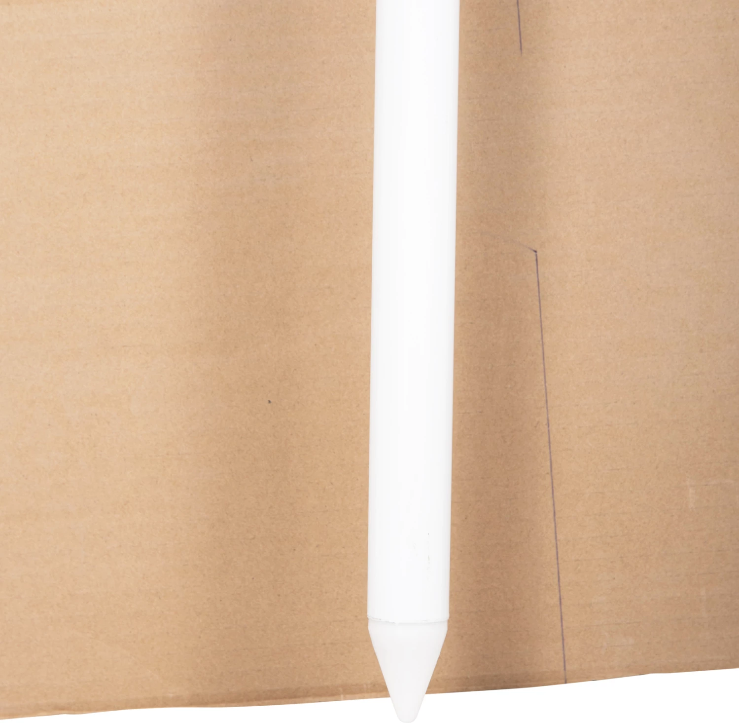 Çadër plazhi me 8 fije fiberglasi 2.00m FH6015.04 ngjyrë moka-shtyllë e bardhë