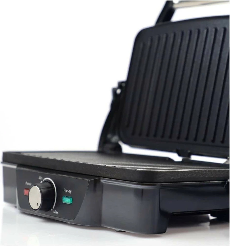 Grill tavoline Melissa 16240108, 1600W, ngjyrë argjend-gri