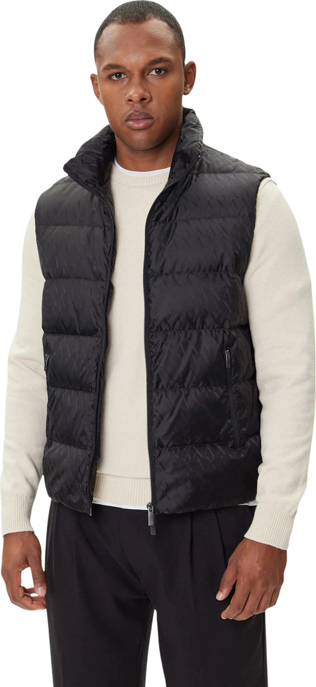 Jelek për meshkuj Armani Exchange XM001581 AF16628, i zi
