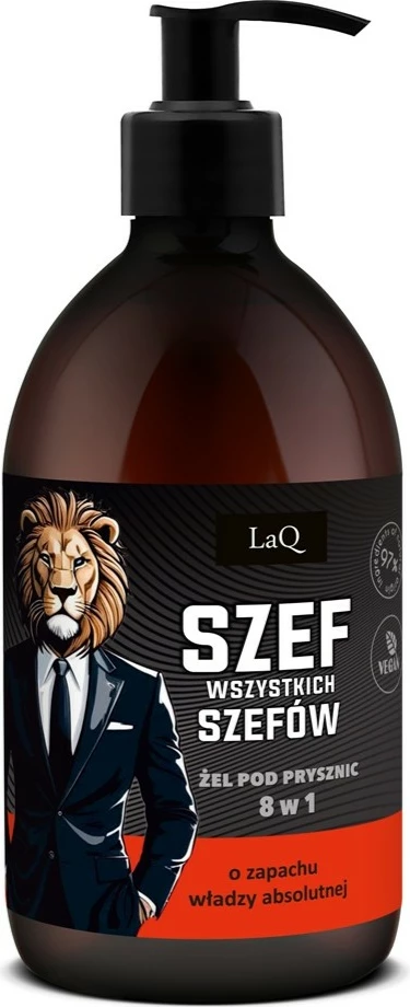 Xhel dushi për meshkuj LaQ Boss of All Bosses 8-in-1, 500ml