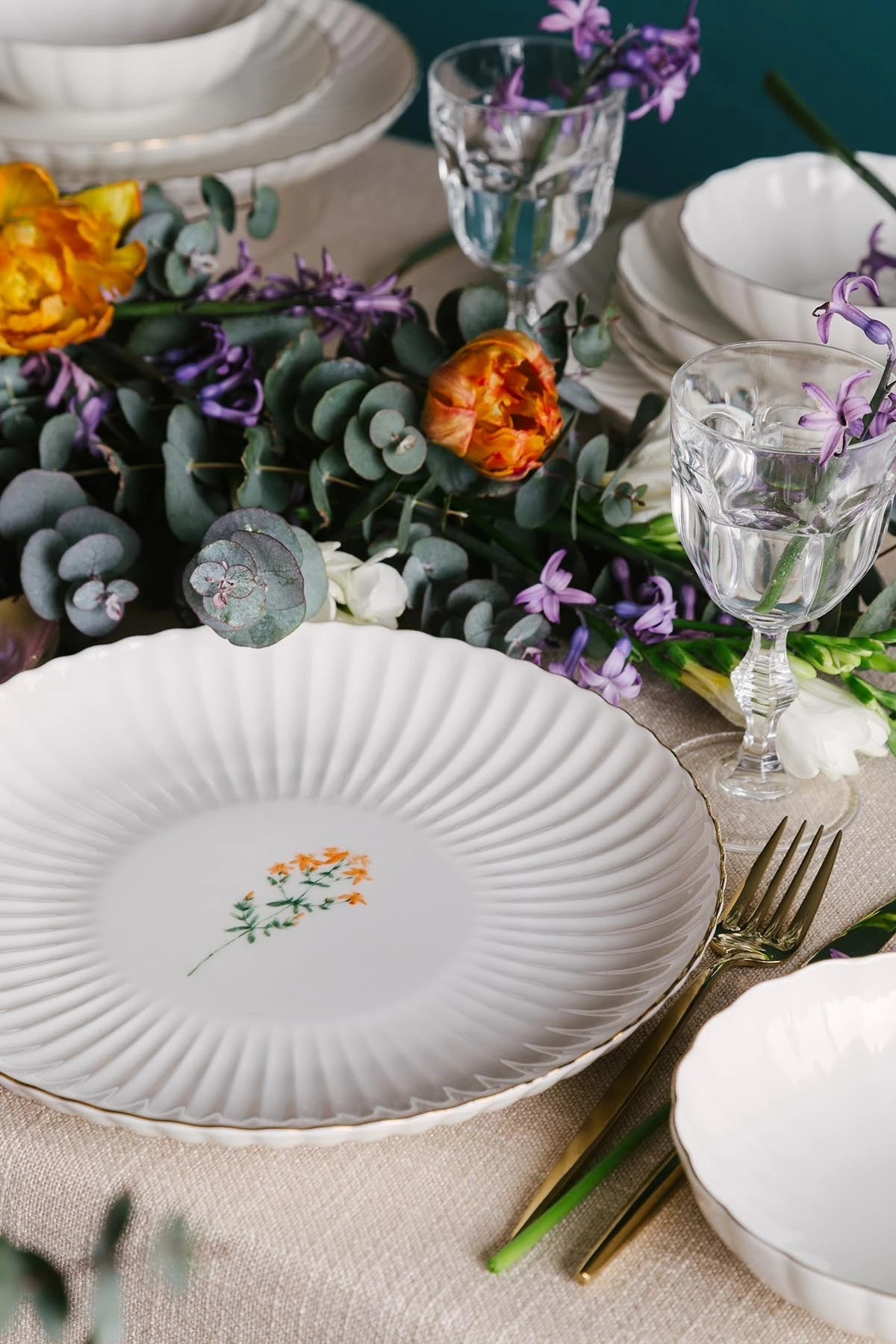 Set pjatash shërbimi (6 copë), Hermia, BNLZF27DUS64012673