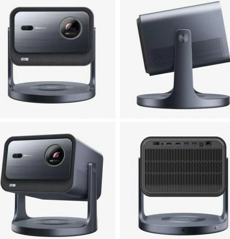 Projektor laser Hisense C2, UHD 4K, 2000 ANSI lumens, Gri