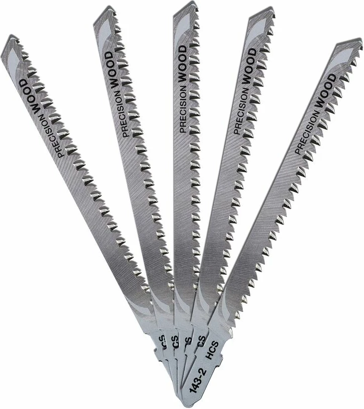 Teh për sharrë zhytëse Dewalt DT2048 116mm HCS për dru/laminat, set 5 copë