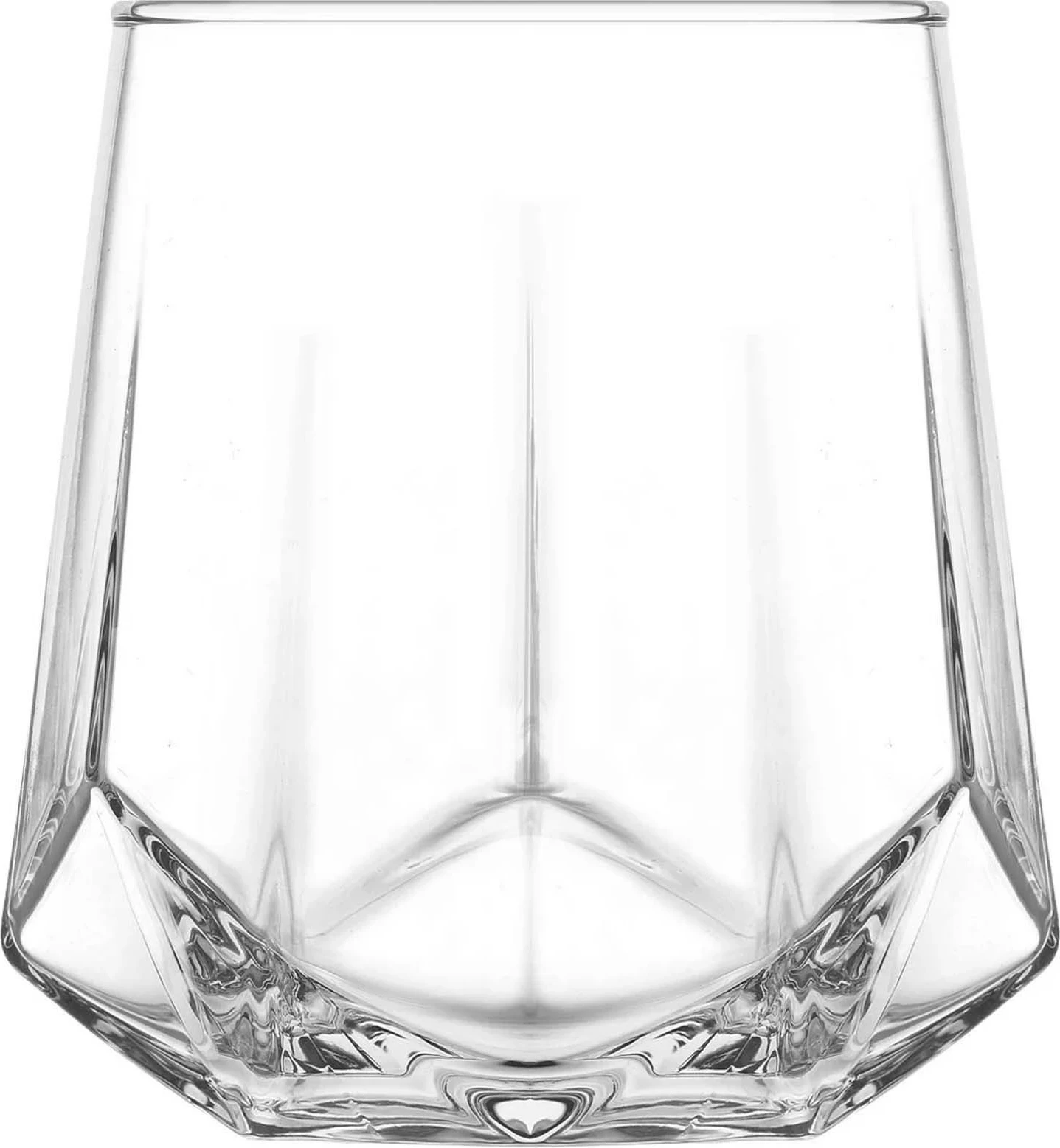 Gotë whisky LAV Horeca Verona 400 ml, transparente, set 12 copë