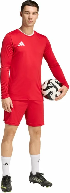 Fanellë me mëngë të gjata adidas Entrada 26 për meshkuj, e kuqe