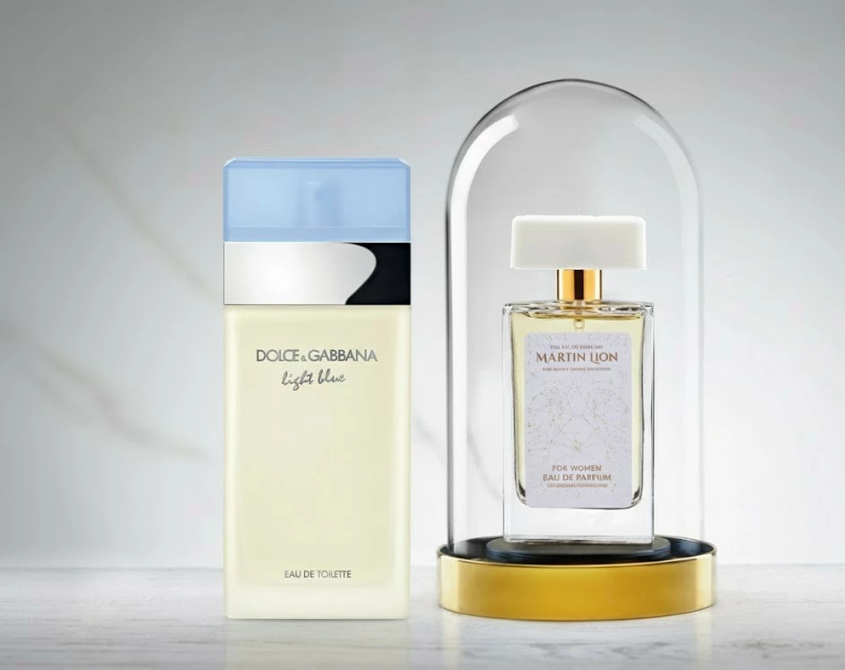 Eau de Parfum Martin Lion F28 Inspired by: Dolce Gabanna - Light Blue, 50ml