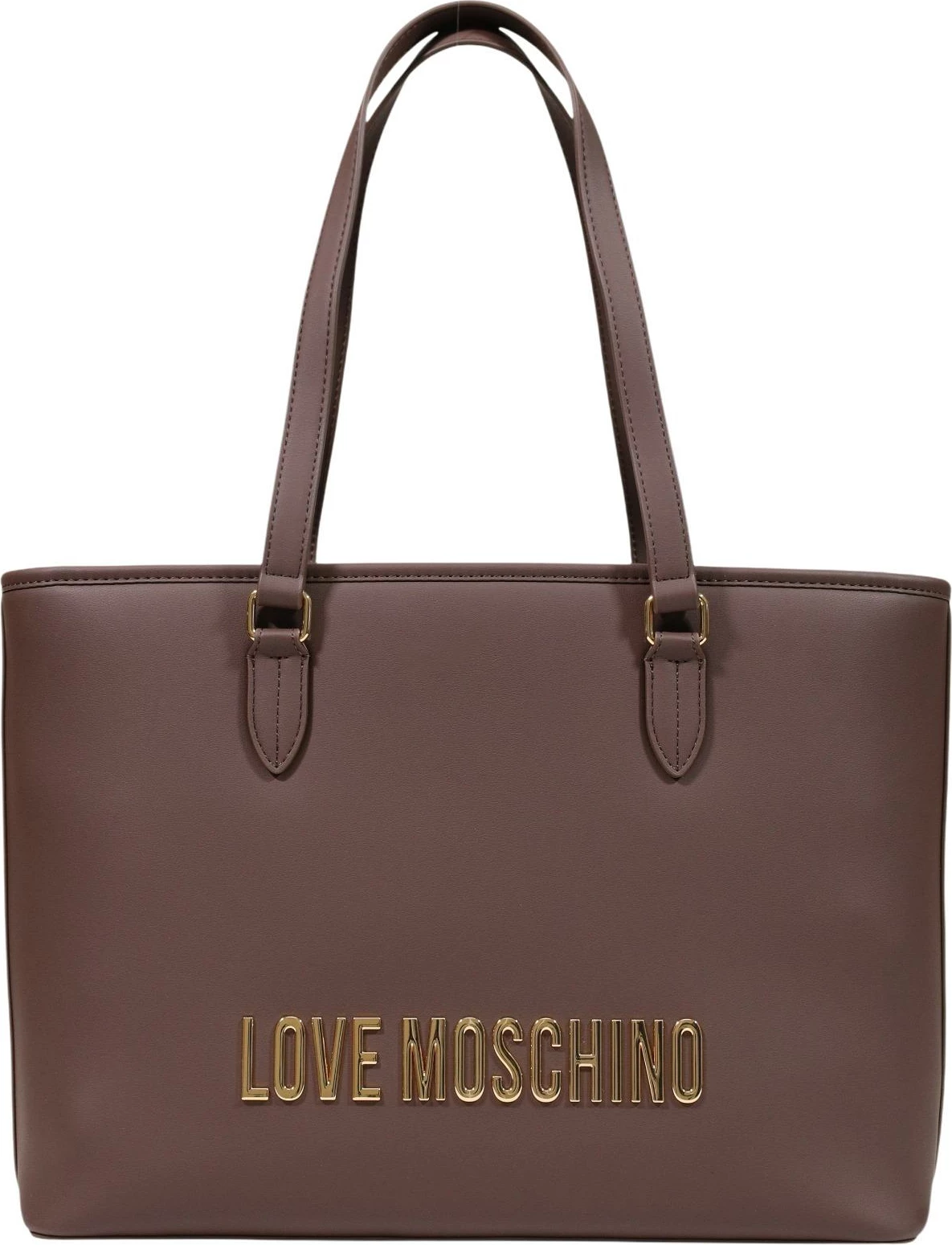 Çantë shopper për femra Love Moschino JC4190PP, kafe