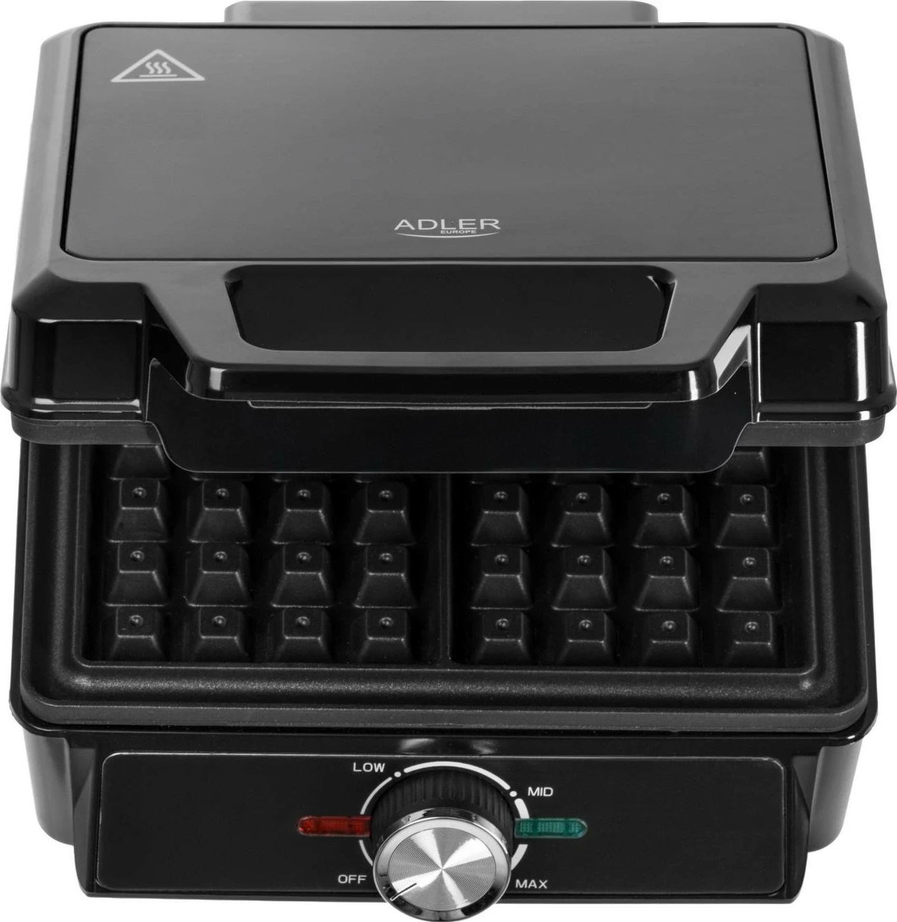 Aparat për gofra Adler AD 3088, 2000W, plastikë, i zi