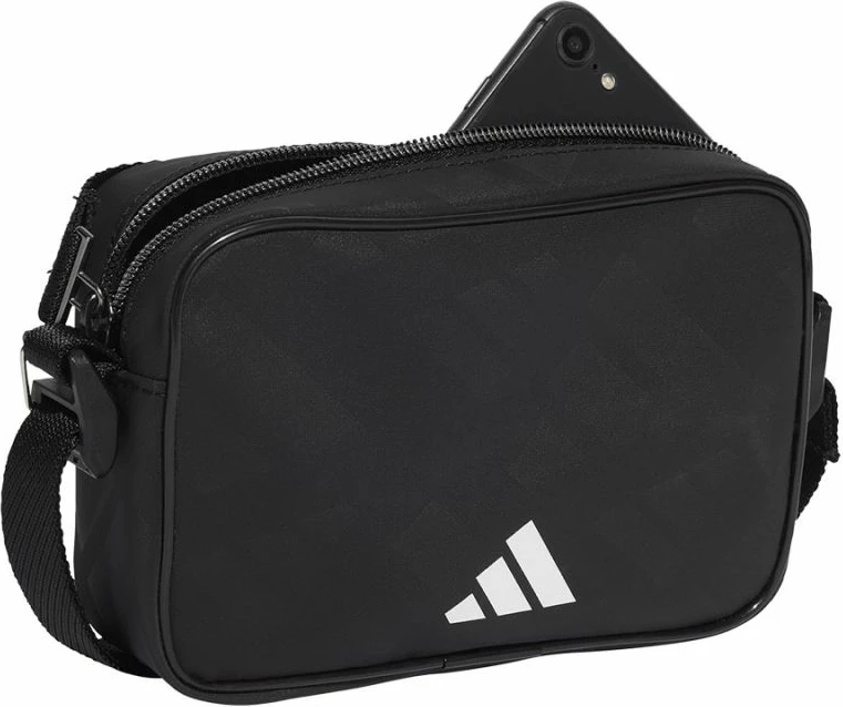 Çantë shpatulle adidas Monogram Essentials JM3720, e zezë [Madhësia: One Size]