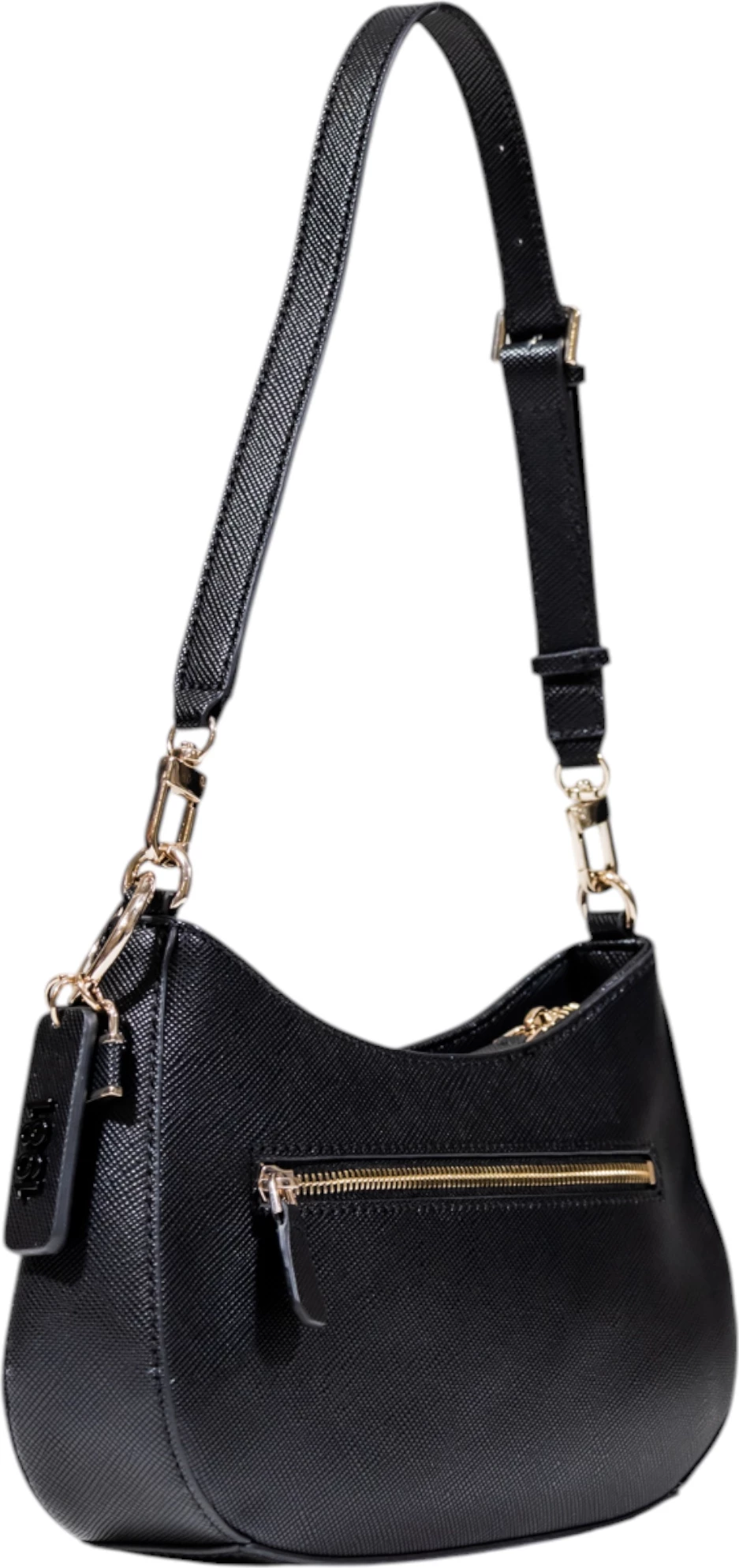 Çantë supi Guess Noelle II Top Zip HWZG96 72180 për femra, e zezë