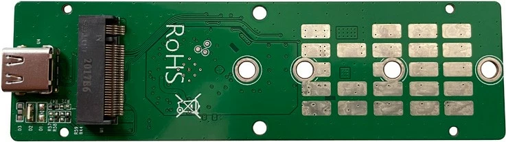 Kasë SSD LC-Power LC-M2-C-MULTI, M.2, USB 3.2, e zezë
