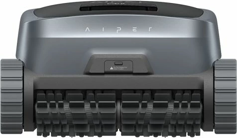 Robot pastrues pishine me bateri AIPER Scuba S3 10,400 mAh, 300 LPM, shportë filtri 3.5 L, 240 min, gri/zezë, set 4 copë