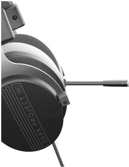 Kufje Dark Project One VEXO, me kabllo, gri